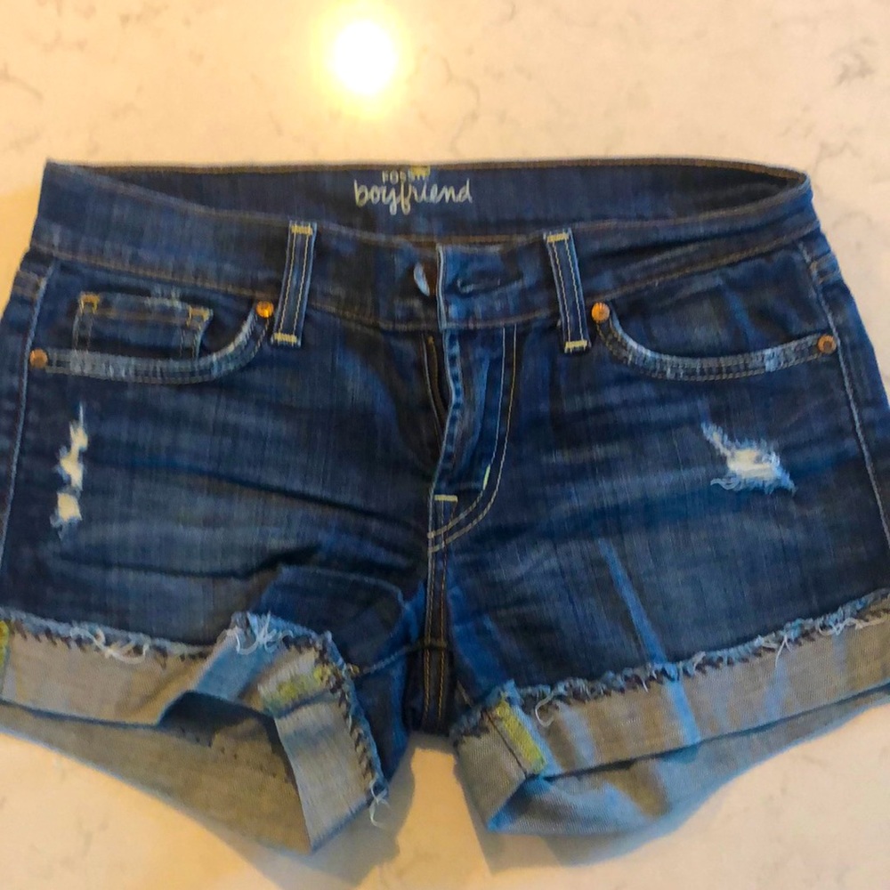 Fossil Boyfriend Denim Shorts
